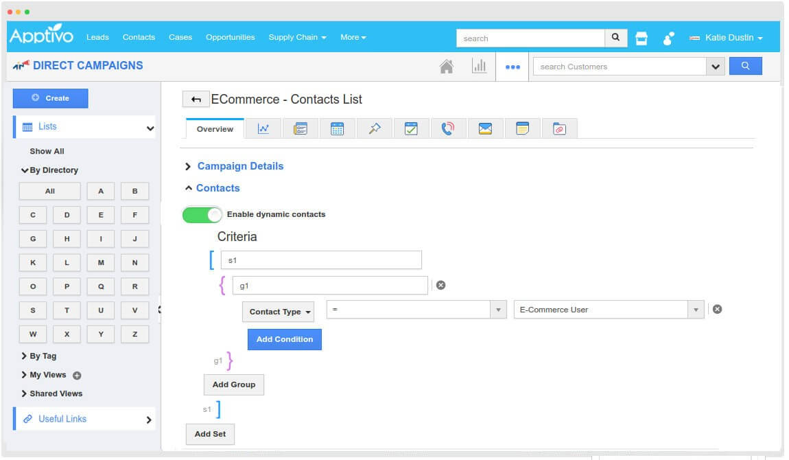effective contacts tracking