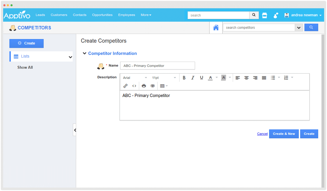 competitors at agalance