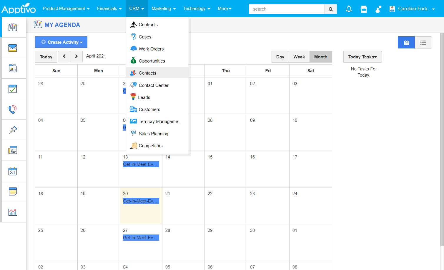 Home-Apptivo-contacts-app